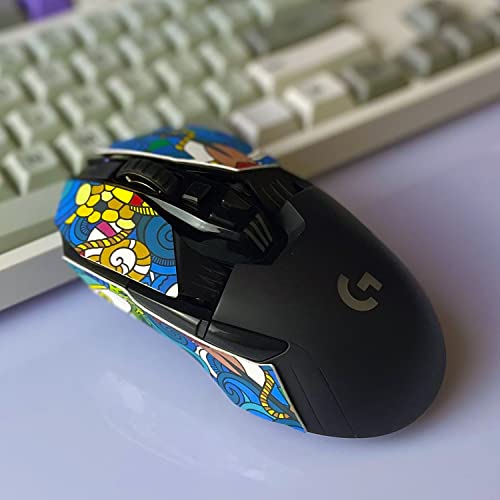 G903 Mouse Anti-Rutsch Griffband, Schweißfester Aufkleber Für Logitech G903 Gaming Mouse DIY Kit (Color : 1, Size : G903) von 2Duck