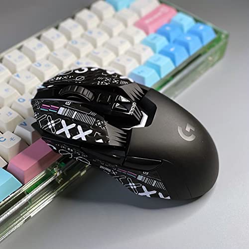 G903 Mouse Anti-Rutsch Griffband, Schweißfester Aufkleber Für Logitech G903 Gaming Mouse DIY Kit (Color : 14, Size : G903) von 2Duck