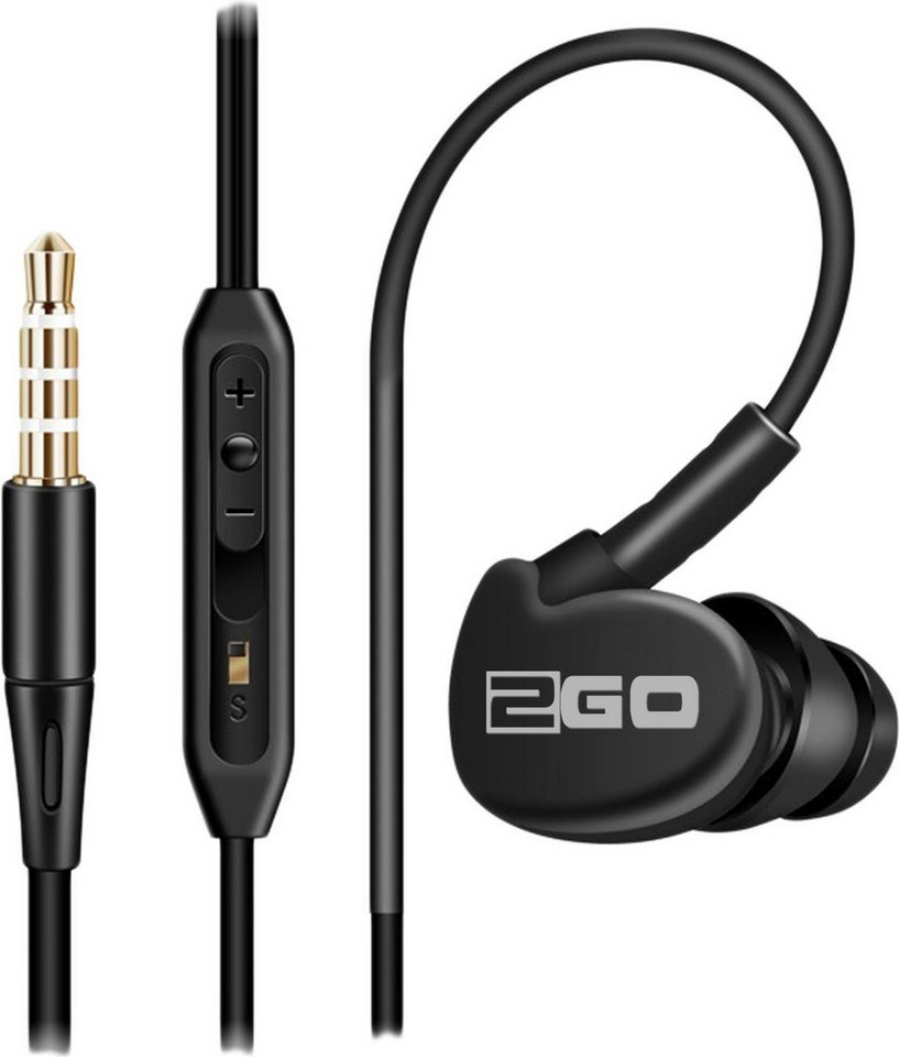 2GO 2GO In-Ear Sport-Headset Active 1", schwarz Headset" von 2GO
