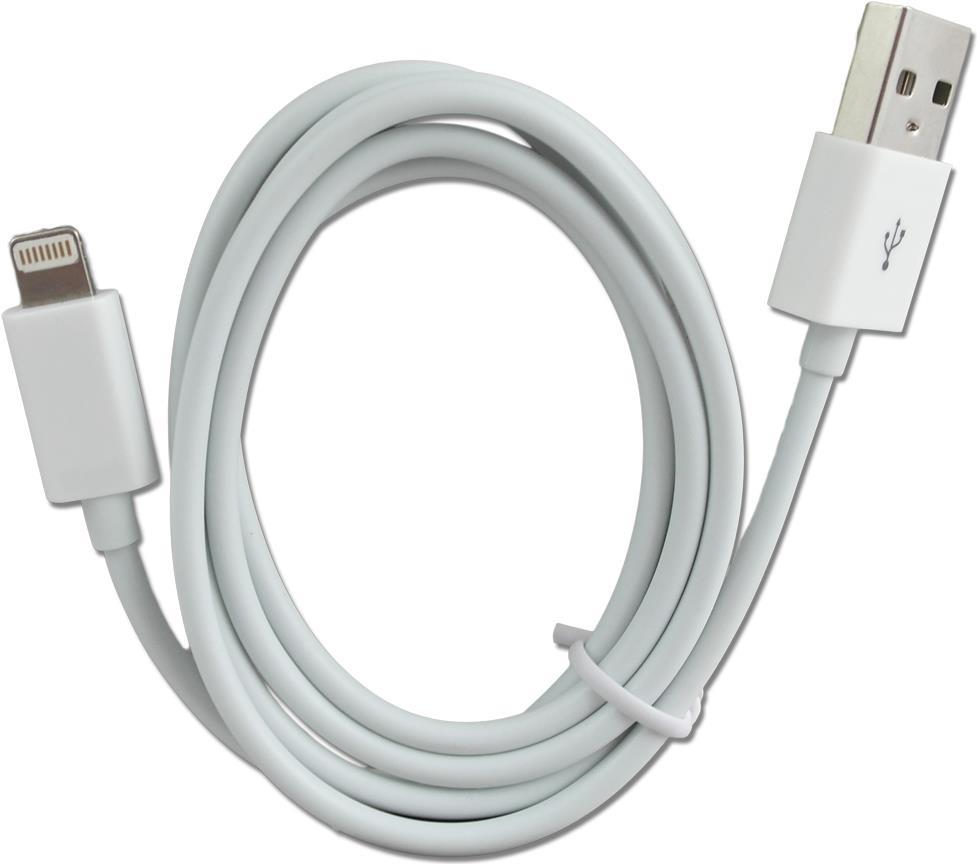 2GO 794888 USB Kabel 1 m USB B Lightning Weiß (794888) von 2GO