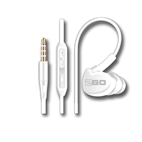 2GO In-Ear Sport-Headset Active 1" Kabelgebunden, Weiss von 2GO