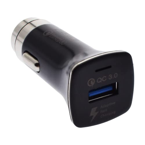 2GO Kfz-Schnell-Ladegerät 12V/24V-schwarz Universal USB Quick-Charge von 2GO