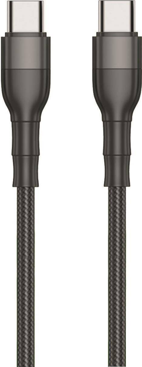 2GO USB Lade-/Datenkabel Type C -> Type C 1m Nylon schwarz 2GO USB Lade-/Datenkabel Type C -> Type C 1m Nylon schwarz von 2GO