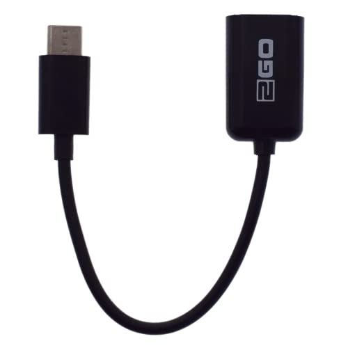 2GO USB-OTG-Host Kabel Type C auf USB 15cm von 2GO