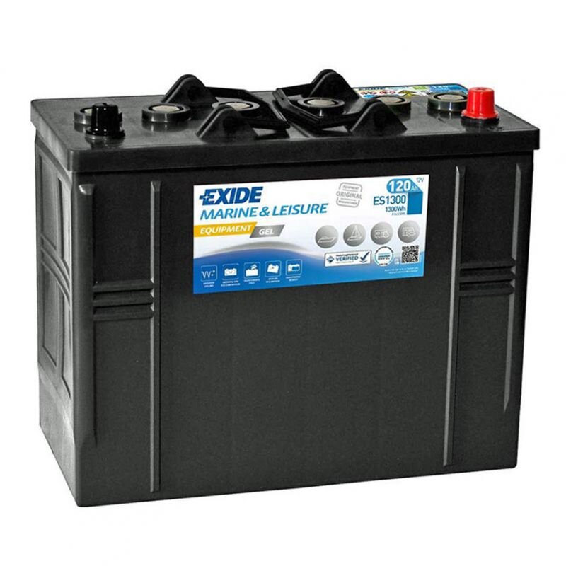 Versorgungsbatterie Exide ES1300 (passend für G120S) 12V 120Ah Bleigel Akku VRLA von 2GO