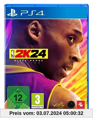 NBA 2K24 Black Mamba Edition - USK & PEGI [Playstation 4] von 2K Games