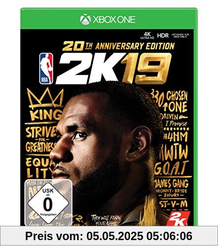 NBA 2K19 20th Anniversary Edition [Xbox One] von 2K SPORTS