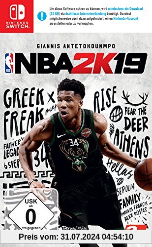 NBA 2K19 Standard Edition [Nintendo Switch] von 2K Sports