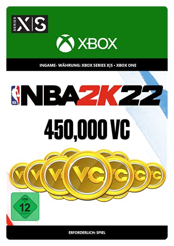 NBA 2K22: 450,000 VC | Xbox One/Series X|S - Download Code von 2K