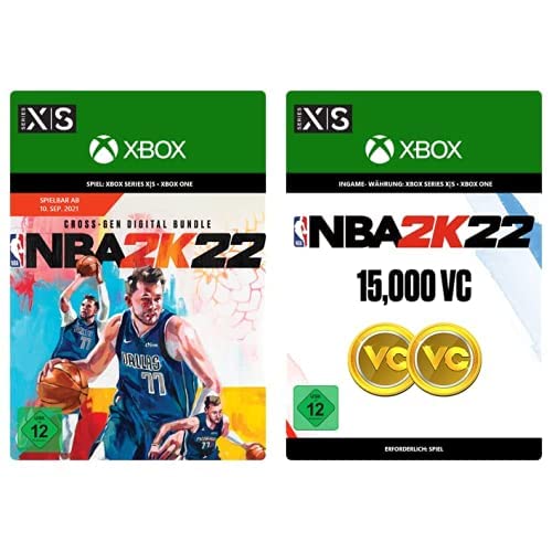 NBA 2K22: Cross-Gen Digital Bundle Xbox - Download Code + NBA 2K22: 15,000 VC Xbox - Download Code von 2K