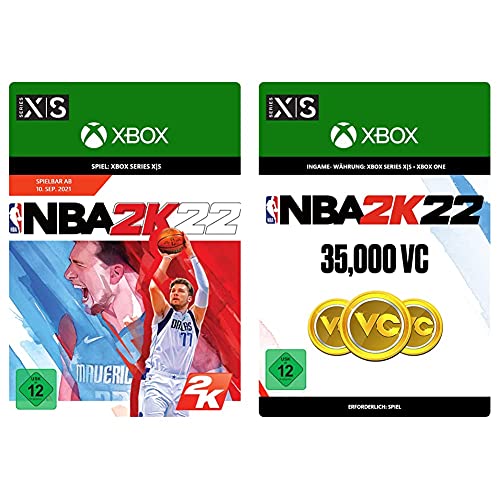 NBA 2K22: Standard | Xbox Series X|S - Download Code + 35,000 VC [Xbox - Download Code] von 2K