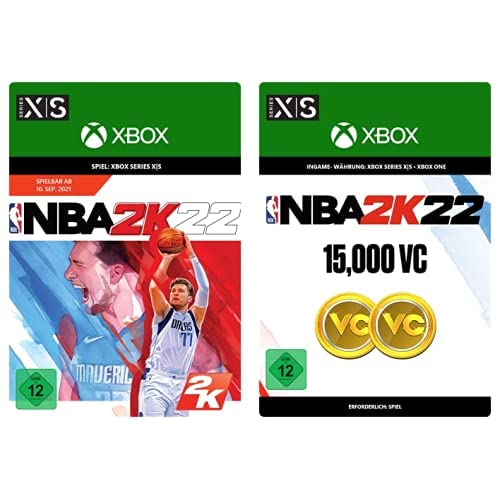 NBA 2K22: Standard Xbox Series XS - Download Code + NBA 2K22: 15,000 VC Xbox - Download Code von 2K