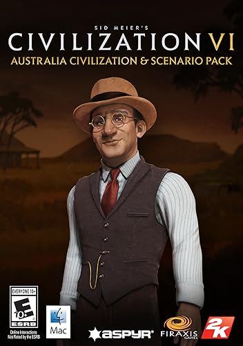 Sid Meier's Civilization VI - Australia Civilization & Scenario Pack (Mac) [Mac Code - Steam] von 2K