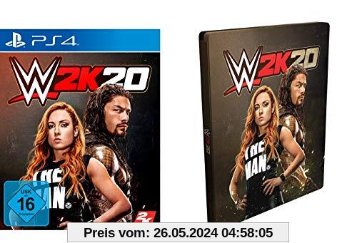 WWE 2K20 Standard Edition inkl. Steelbook (exkl. bei Amazon.de) - [PlayStation 4] von 2K