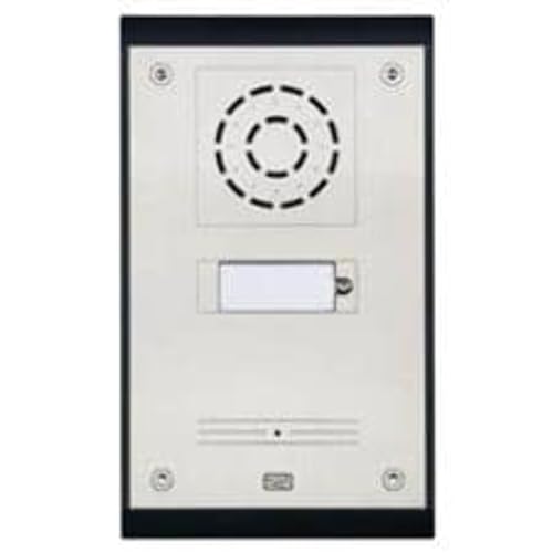 2 N Institut 9153101 Türkommunikations-porte-telefonillo (115 x 39 x 193 mm schwarz silber) von 2N