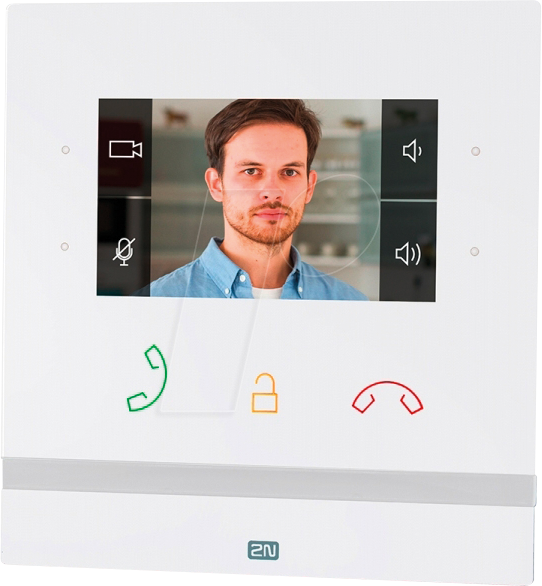 2N 91378501WH - Inneneinheit für Video-Türsprechanlage von 2N
