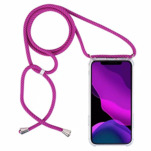 2NDSPRlNG Schutzhülle mit Halskette, kompatibel mit Oppo Realme 8i, Umhängeband aus Seil, Anhänger, Violett 2NDSPRlNG Schutzhülle mit Halskette, kompatibel mit Oppo Realme 8i, Umhängeband aus Seil, Anhänger, Violett von 2NDSPRlNG