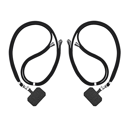 2NSPDRGNI Universal Handykette geeignet Kompatibel mit alle Smartphones, Kette zum Umhängen, Halsband Umhängen, Abnehmbare Handykordel zum Umhängen, Handyband mit jeder Hülle kombinierbar,Schwarz 2NSPDRGNI Universal Handykette geeignet Kompatibel mit alle Smartphones, Kette zum Umhängen, Halsband Umhängen, Abnehmbare Handykordel zum Umhängen, Handyband mit jeder Hülle kombinierbar,Schwarz von 2NSPDRGNI