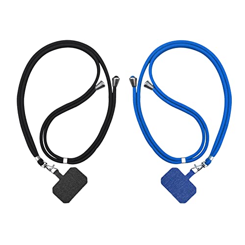 Universal Handykette geeignet Kompatibel mit alle Smartphones, Kette zum Umhängen, Halsband Umhängen, Abnehmbare Handykordel zum Umhängen, Handyband mit jeder Hülle kombinierbar,Schwarz Himmelblau Universal Handykette geeignet Kompatibel mit alle Smartphones, Kette zum Umhängen, Halsband Umhängen, Abnehmbare Handykordel zum Umhängen, Handyband mit jeder Hülle kombinierbar,Schwarz Himmelblau von 2NSPDRGNI