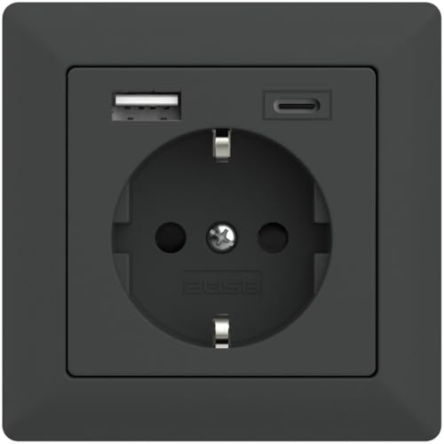 2USB inChargePRO USB AC Steckdose 15W 3A Anthrazit 2U-449542 2USB inChargePRO USB AC Steckdose 15W 3A Anthrazit 2U-449542 von 2USB