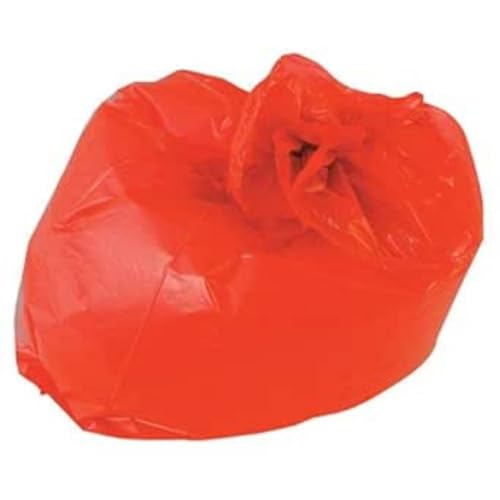 2 WORK CS003 Refuse Sack, 100 g, Rot (200 Stück) von 2WORK