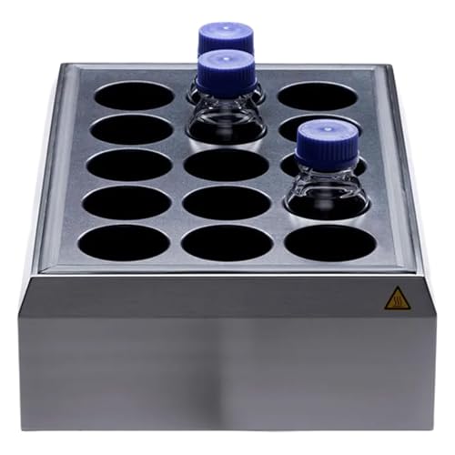 2mag Stirring Drybath 15-250 Edelstahl Rührheizblock mit 15 x 71,5mm Bohrungen, 1-400ml Rührvolumen, 100-2000upm Drehzahl, 230V, 335mm Breite, 515mm Tiefe, 150mm Höhe von 2mag