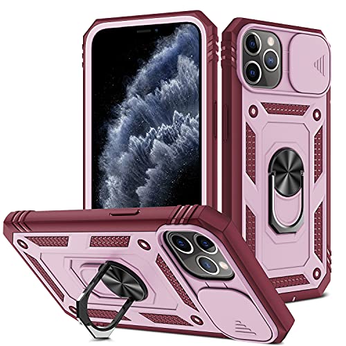 2ndSpring Schutzhülle kompatibel mit iPhone 11 Pro Max 6,5, Kameraschutz aus hartem Polycarbonat, stoßfest, Rosa, Rot 2ndSpring Schutzhülle kompatibel mit iPhone 11 Pro Max 6,5, Kameraschutz aus hartem Polycarbonat, stoßfest, Rosa, Rot von 2ndSpring
