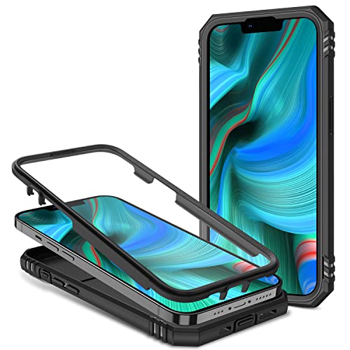 Kameraschutz Hülle kompatibel mit iPhone 6/7/8/SE 2020/iPhone SE 3 2022, Hybrid Schutzhülle Standard Stoßfest Case 360 Metall Ring Halter Handy Hüllen Cover,Schwarz von 2ndSpring