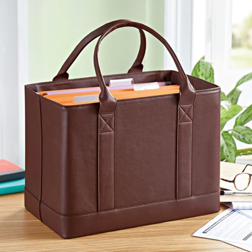 3 PAGEN® Akten-Organizer Tasche faltbar – Dokumenttasche mit 5 Hängeregistern – ideal für Verträge, Dokumente und wichtige Papiere – leicht zu transportieren & verstauen von 3 PAGEN