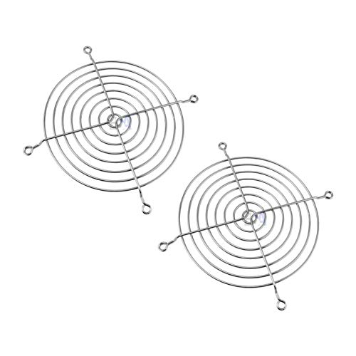 32F 2 Schutzgitter für Lüfter 120 mm 120 x 120 201120AK02 Gitter kompatibel mit Lüfter 120 mm 12 cm von 32F