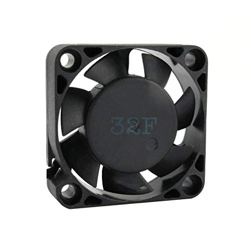 32F Lüfter 40mm 40x40x10 5500RPM 5V 0,16A DC Air Fan 4cm 40mm 3 Drähte 3 Pin mit Tachymetersensor Kühlung 40x40x10 von 32F