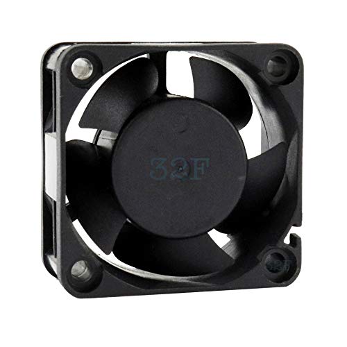 IANPAV Lüfter 40mm 40x40x20 32F 5500RPM 24V 0,16A DC Air Fan 4cm 40mm 3 Drähte 3 Pin mit Tachymeter-Sensor Kühlung 40 x 40 x 20 von IANPAV