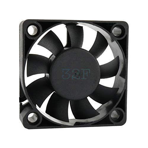 32F Lüfter 50mm 50x50x15 4800RPM 5V 0,16A DC Air Fan 5cm 50mm 3 Drähte 3 Pin mit Tachymetersensor Kühlung 50x50x15 von 32F