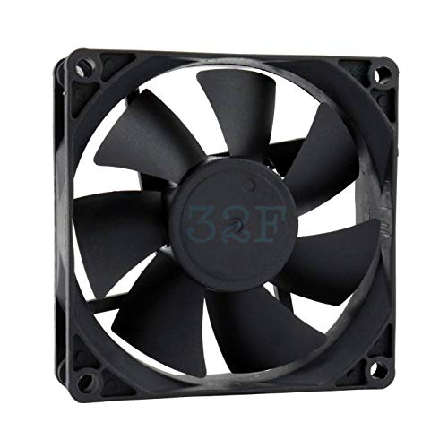 32F Lüfter 80mm 80x80x25 2500RPM 24V 0,16A DC Air Fan 8cm 80mm 3 Drähte 3 Pin mit Tachymetersensor Kühlung 80x80x25 von IANPAV