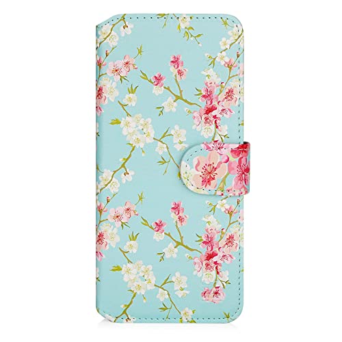 32nd Blumen Series 2.0 - PU Leder-Mappen-Hülle Case Cover für Motorola Moto G52, Blumendesign hüllen Entwurf gemacht Mit Kartensteckplatz und Magnetverschluss - Frühlings-Blau 32nd Blumen Series 2.0 - PU Leder-Mappen-Hülle Case Cover für Motorola Moto G52, Blumendesign hüllen Entwurf gemacht Mit Kartensteckplatz und Magnetverschluss - Frühlings-Blau von 32nd