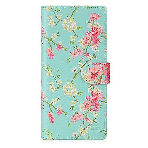 32nd Blumen Series 2.0 - PU Leder-Mappen-Hülle Case Cover für Samsung Galaxy Note 20 Ultra, Blumendesign hüllen Entwurf gemacht Mit Kartensteckplatz und Magnetverschluss - Frühlings-Blau 32nd Blumen Series 2.0 - PU Leder-Mappen-Hülle Case Cover für Samsung Galaxy Note 20 Ultra, Blumendesign hüllen Entwurf gemacht Mit Kartensteckplatz und Magnetverschluss - Frühlings-Blau von 32nd