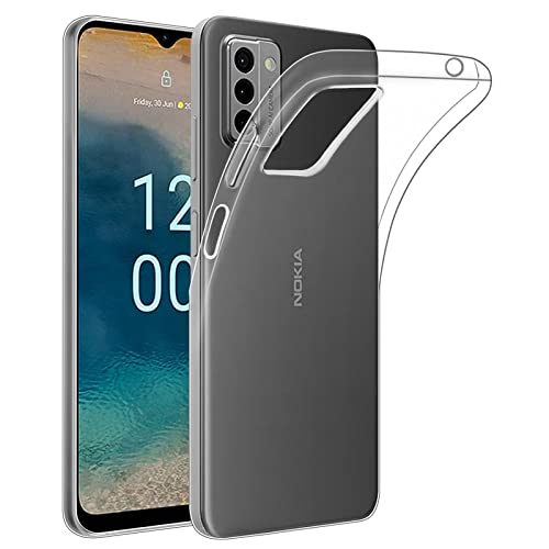 32nd Klare Gel Series - Crystal Clear Gel Ultra Dünn Schutzhülle Case Silikon für Nokia G22, Durchsichtige Backcover Handyhülle TPU Hülle - Transparent von 32nd
