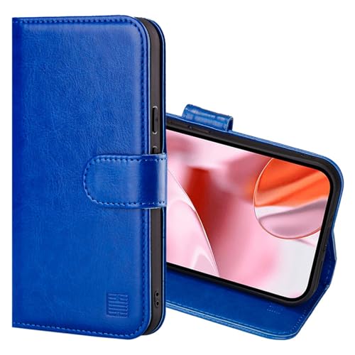 32nd PU Leder Mappen Hülle Flip Case Cover für Google Pixel 9 / Pixel 9 Pro, Ledertasche Hüllen Mit RFID-Blockierung Kartensteckplatz, Magnetverschluss und Standfuß - Blau 32nd PU Leder Mappen Hülle Flip Case Cover für Google Pixel 9 / Pixel 9 Pro, Ledertasche Hüllen Mit RFID-Blockierung Kartensteckplatz, Magnetverschluss und Standfuß - Blau von 32nd