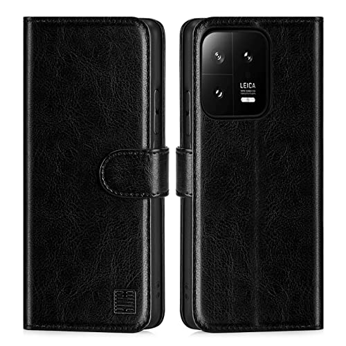 32nd PU Leder Mappen Hülle Flip Case Cover für Xiaomi 13, Ledertasche Hüllen Mit RFID-Blockierung Kartensteckplatz, Magnetverschluss und Standfuß - Schwarz 32nd PU Leder Mappen Hülle Flip Case Cover für Xiaomi 13, Ledertasche Hüllen Mit RFID-Blockierung Kartensteckplatz, Magnetverschluss und Standfuß - Schwarz von 32nd