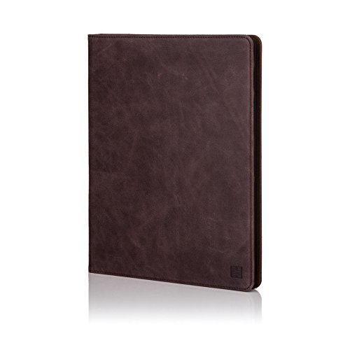 32nd Premium Series - Leder Folio Hülle Case Flip Cover für Apple iPad 2, 3 & 4, Entwurf gemacht Mit Ständer - Dunkelbraun von 32nd