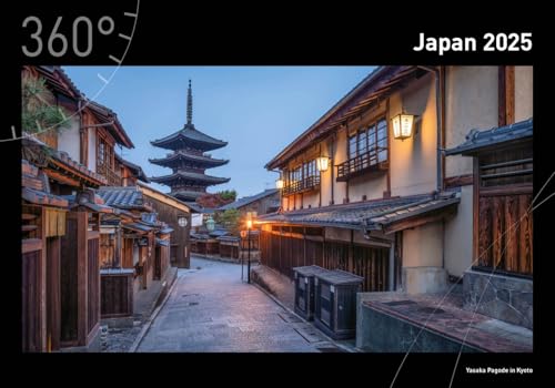 360° Japan Premiumkalender 2025 (360° Premiumkalender 2025: (50 x 35 cm)) von 360 grad medien