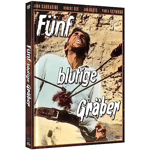 5 Blutige Gräber - Cover A - Limited Mediabook [Blu-ray & DVD] von 375 Media