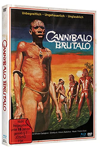 Cannibalo Brutalo - Limited Mediabook Edition – Cover A - 2K HD-remastered [Blu-ray & DVD] von 375 Media
