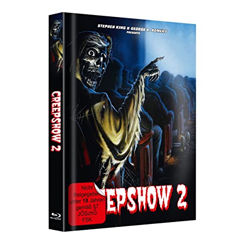 Creepshow 2 - wattiertes Mediabook - Blu-ray & DVD - Cover A - Limited Edition Creepshow 2 - wattiertes Mediabook - Blu-ray & DVD - Cover A - Limited Edition von 375 Media