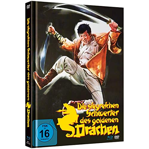 Die siegreichen Schwerter des goldenen Drachen - Limited Mediabook - Cover B - Blu-ray & DVD von 375 Media