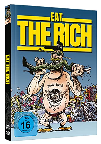 EAT THE RICH - Limited Mediabook - Cover B - Blu-ray & DVD von 375 Media