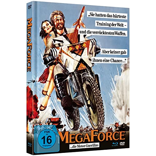 MEGAFORCE - Die Motor-Guerillas - Mediabook- Cover D -Bluray (+DVD) [Blu-ray] von 375 Media