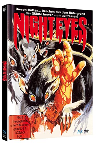 Night Eyes – Limited Mediabook – Cover B (Blu-ray & DVD) von 375 Media