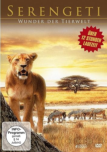 Serengeti - Wunder der Tierwelt [4 DVDs] von 375 Media
