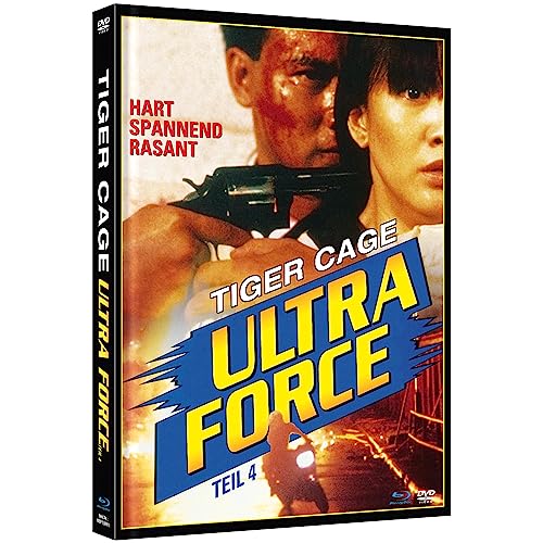 TIGER CAGE 1 aka ULTRA FORCE IV - Cover A - Limited Mediabook Edition [Blu-ray & DVD] von 375 Media